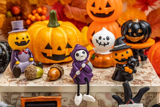 ハロウィン　装飾　ジャックオランタン